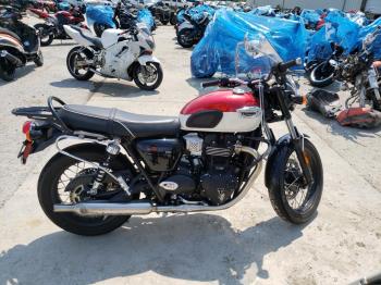  Salvage Triumph Motorcycle Bonneville