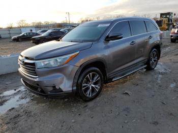  Salvage Toyota Highlander