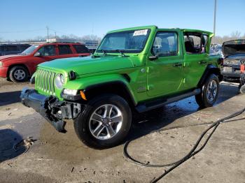  Salvage Jeep Wrangler