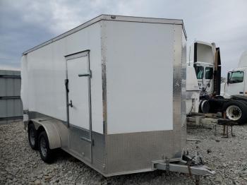  Salvage Evaco Trailer