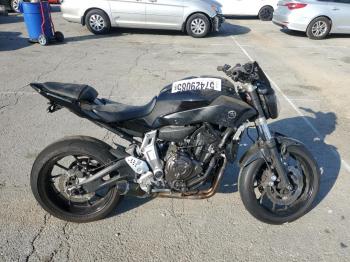 Salvage Yamaha Fz-07 09