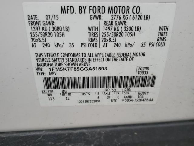 Ford Explorer Limited Image 9