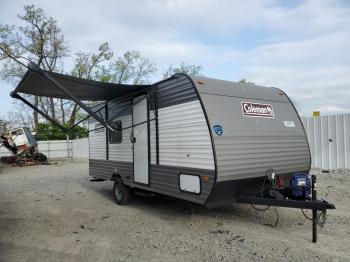  Salvage Coleman Trailer