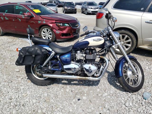  Salvage Triumph Motorcycle America
