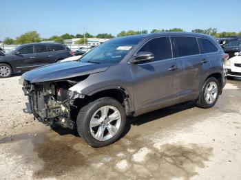  Salvage Toyota Highlander