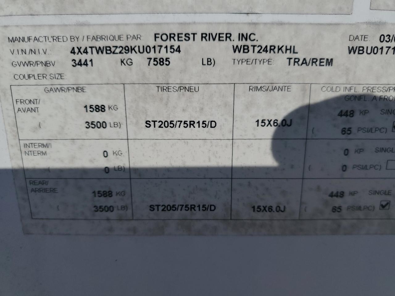 Forest River Hyper Lite Image 3