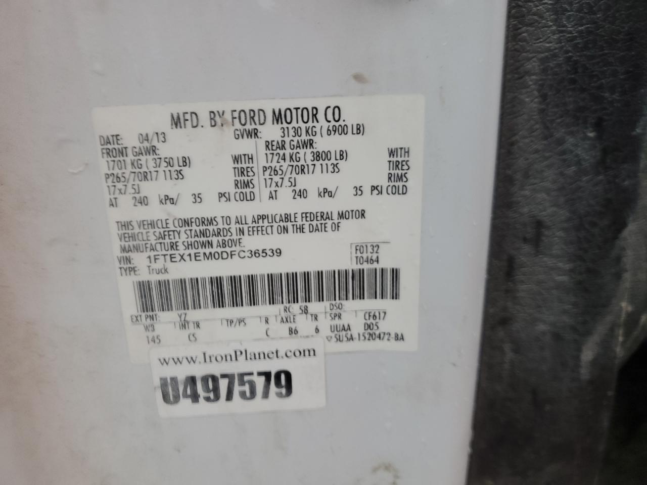 Ford F-150 Super Cab Image 12