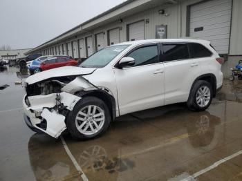  Salvage Toyota Highlander