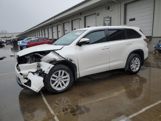  Salvage Toyota Highlander