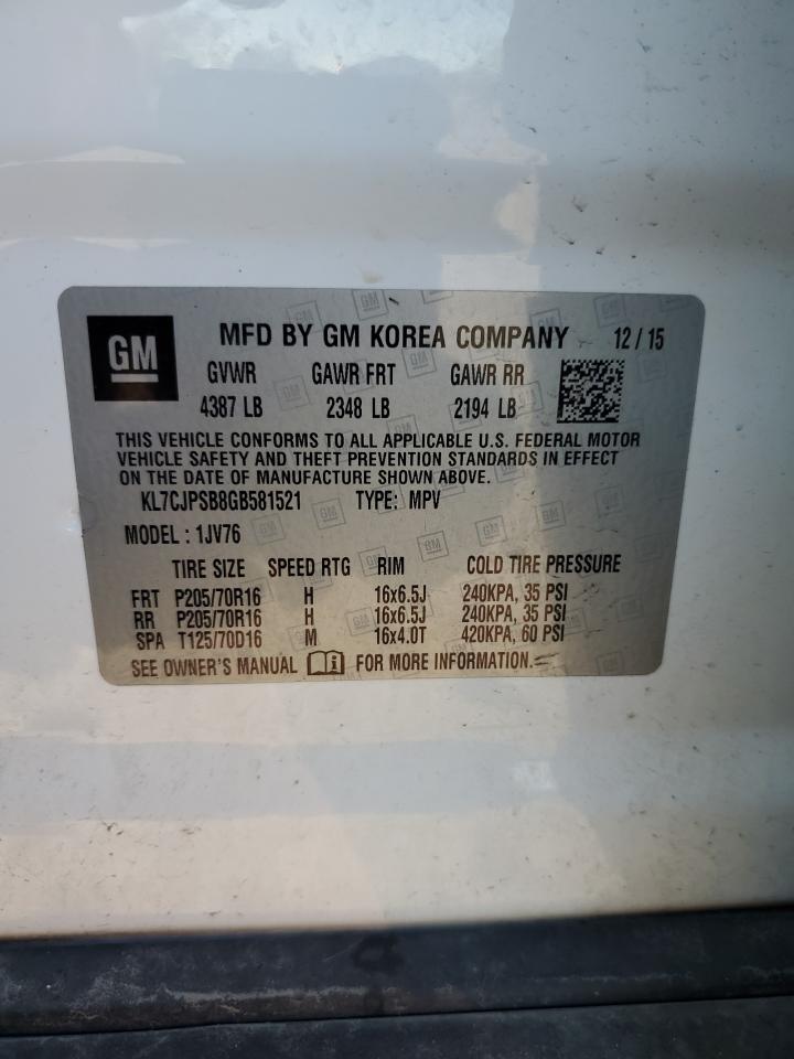 Chevrolet Trax 1lt Image 11