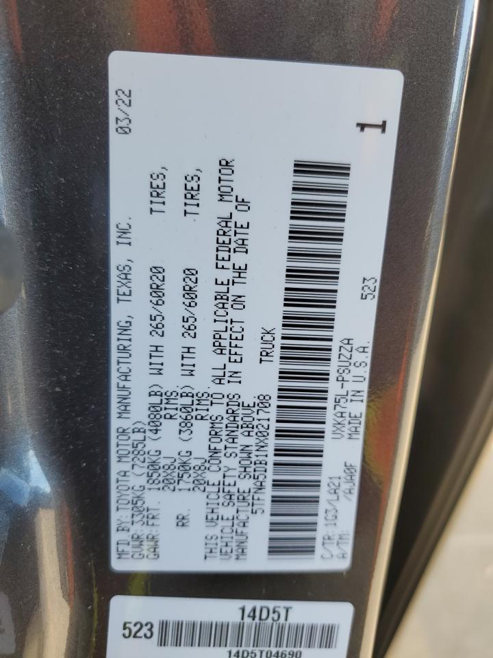 Toyota Tundra Crewmax Platinum Image 5