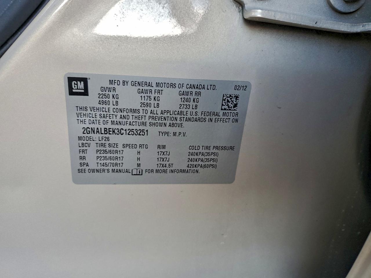 Chevrolet Equinox Ls Image 12