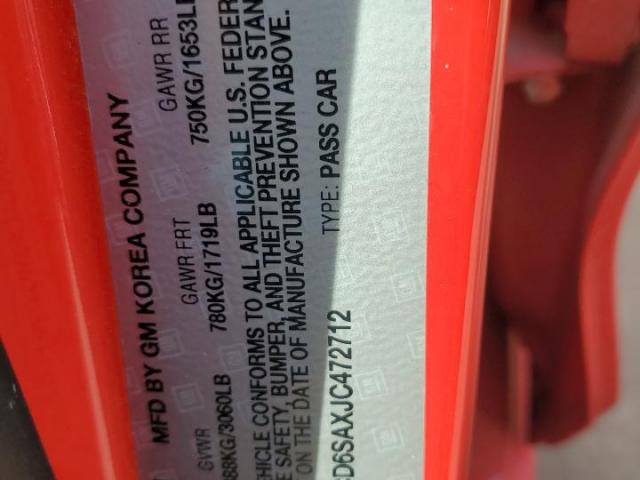 Chevrolet Spark 1lt Image 8