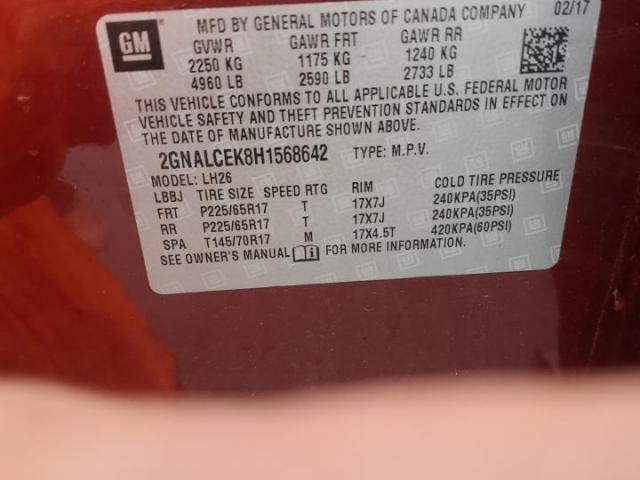 Chevrolet Equinox Lt Image 4