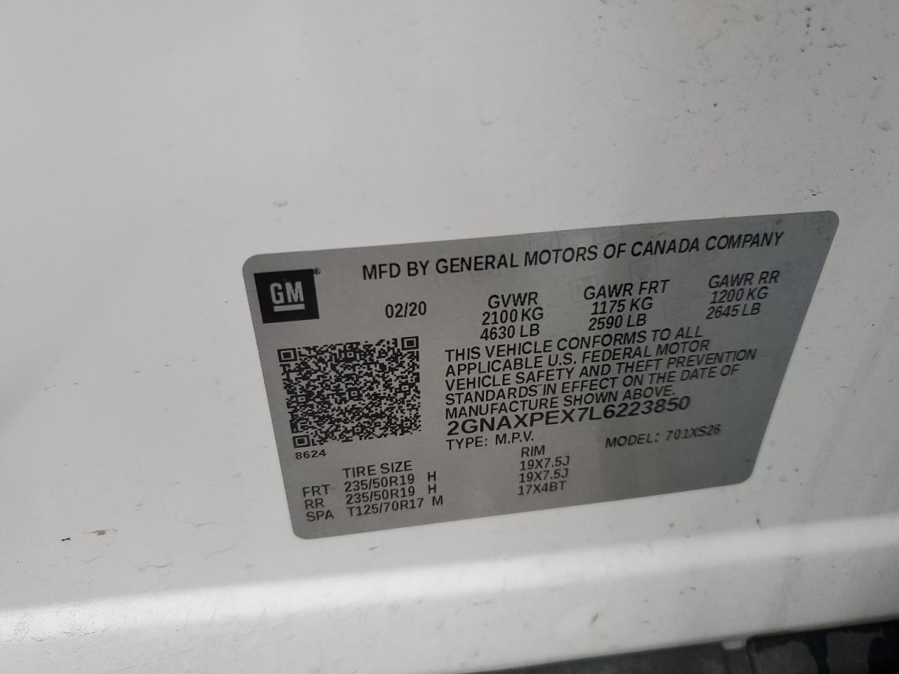 Chevrolet Equinox Premier Image 14