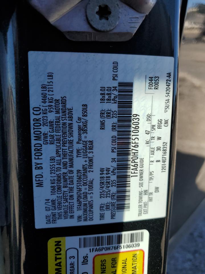 Ford Fusion Se Image 10