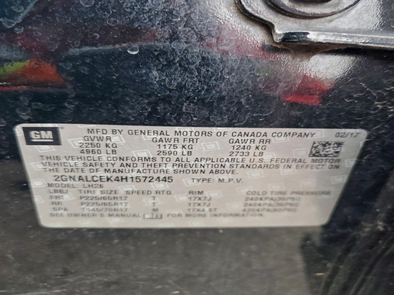 Chevrolet Equinox Lt Image 12