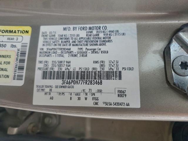 Ford Fusion Se Image 5