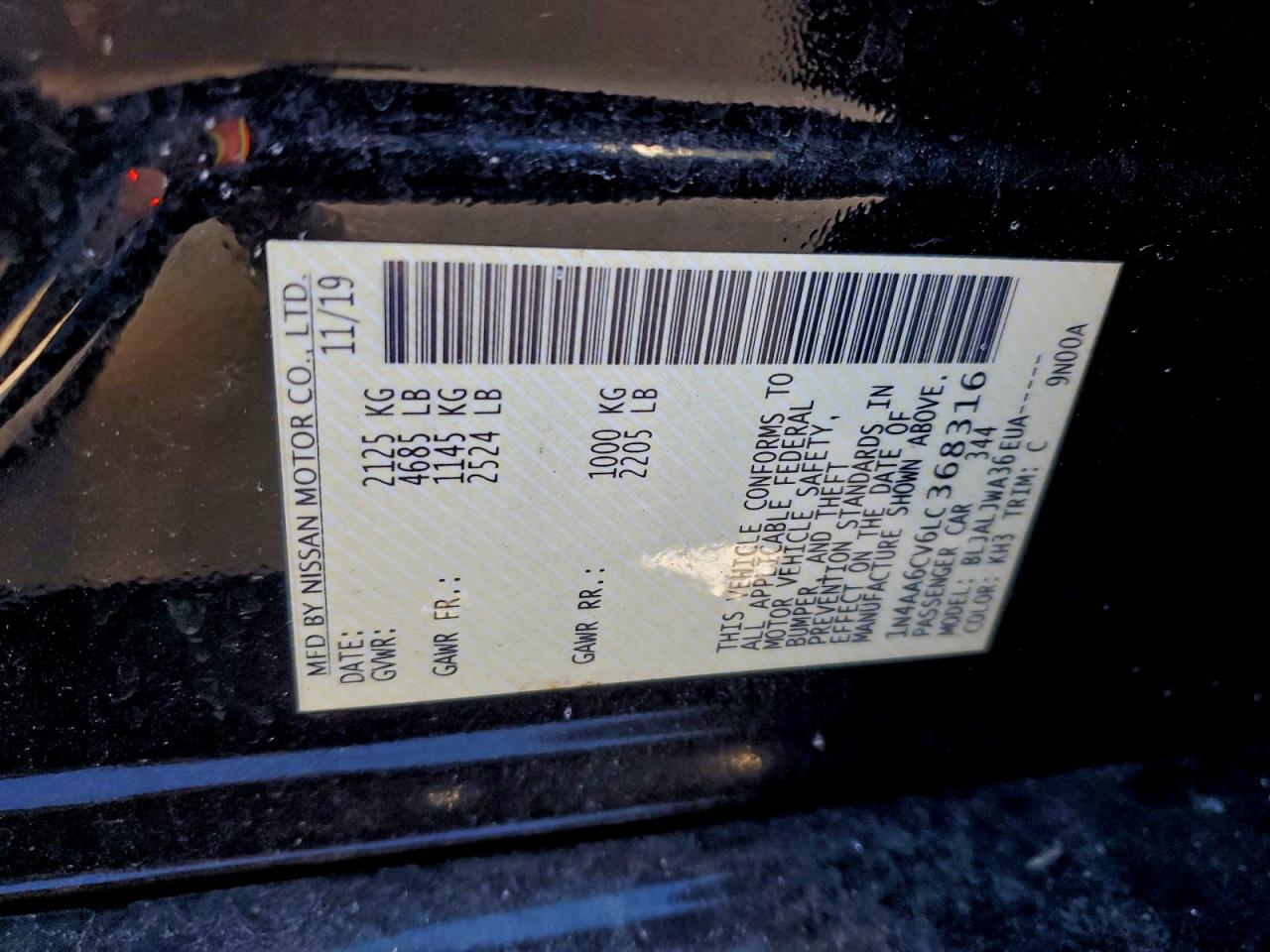 Nissan Maxima Sv Image 3