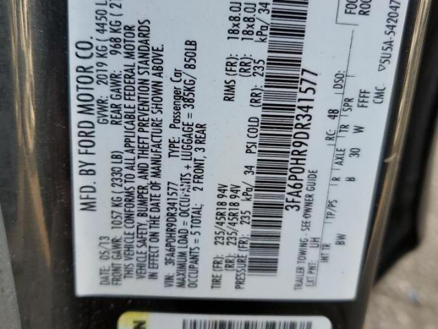 Ford Fusion Se Image 9