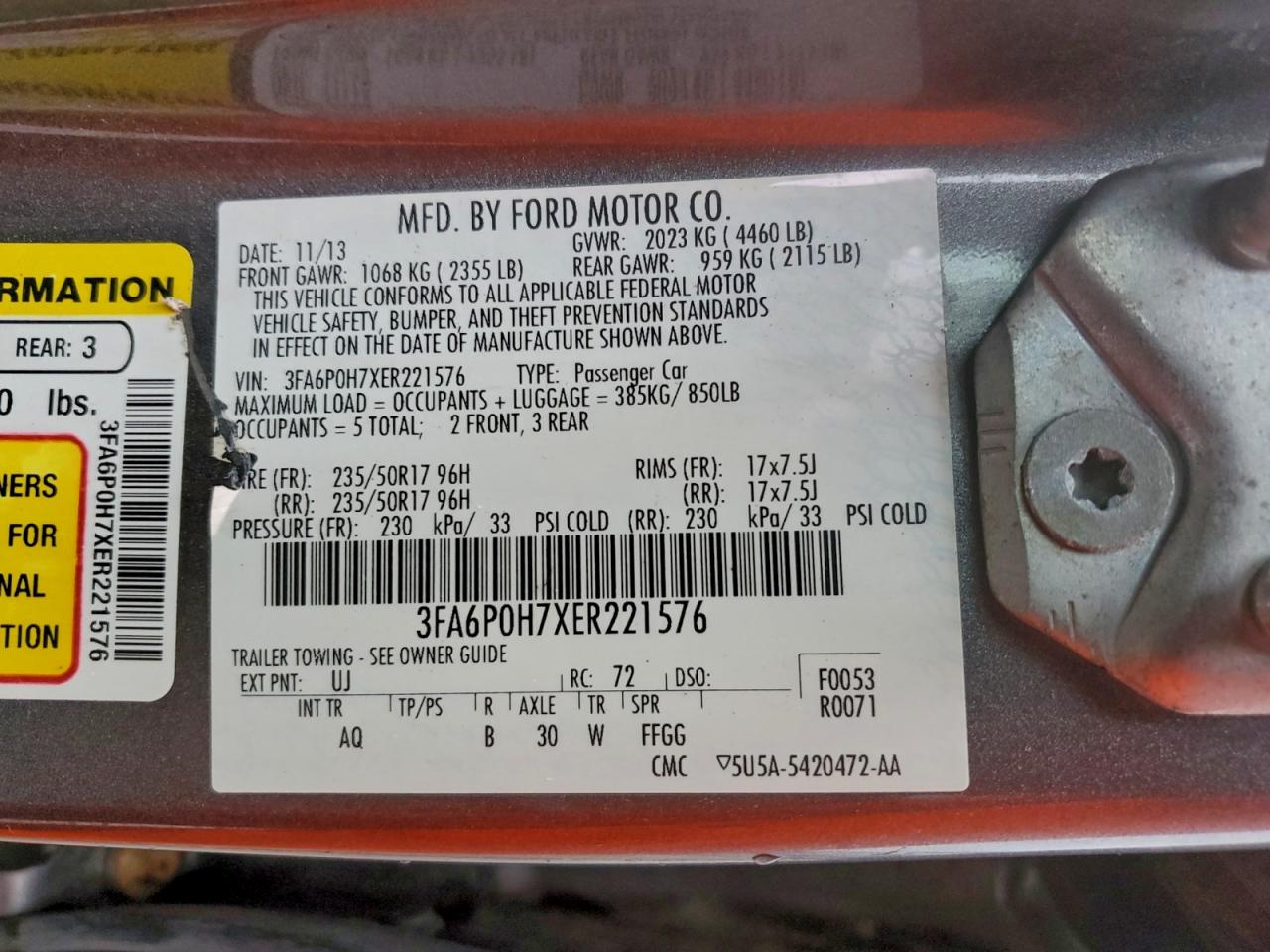 Ford Fusion Se Image 9