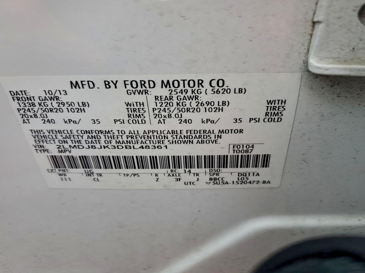 Lincoln MKX Image 10