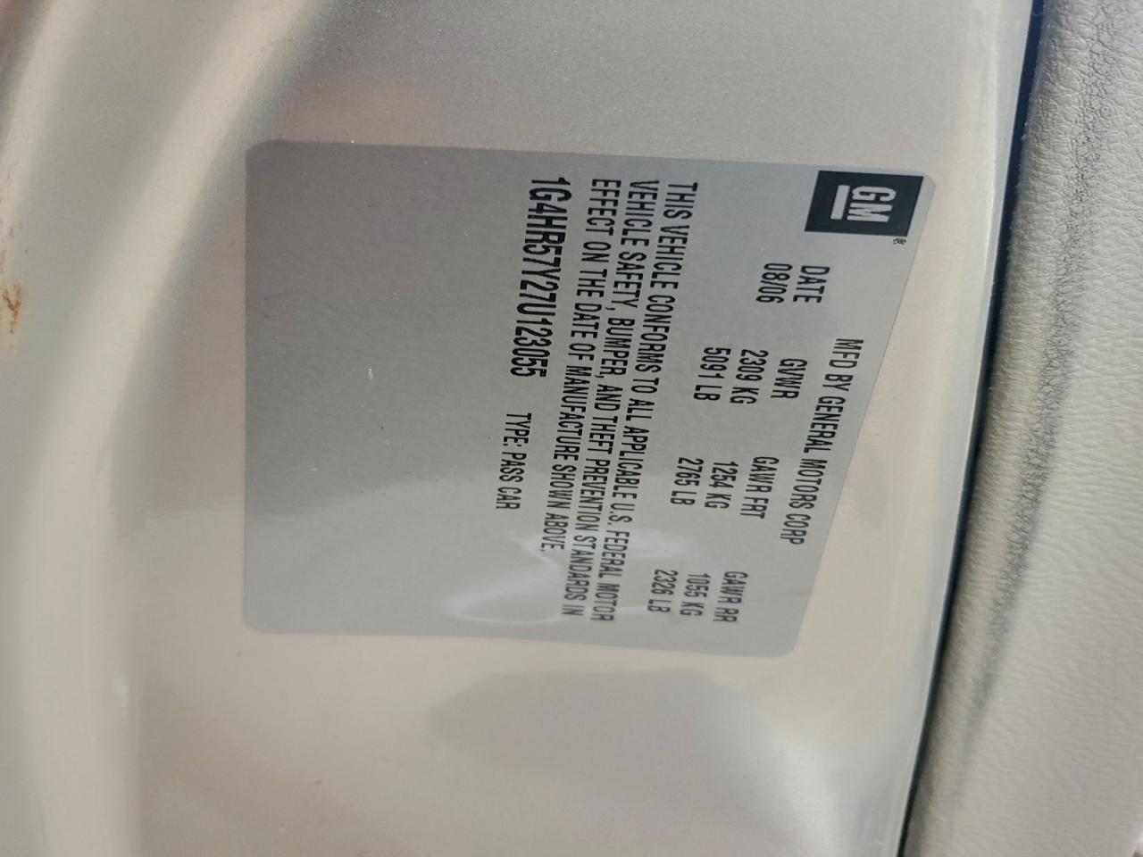 Buick Lucerne Cxl Image 6