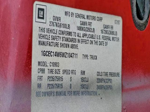 Chevrolet Gmt C1500 Image 12