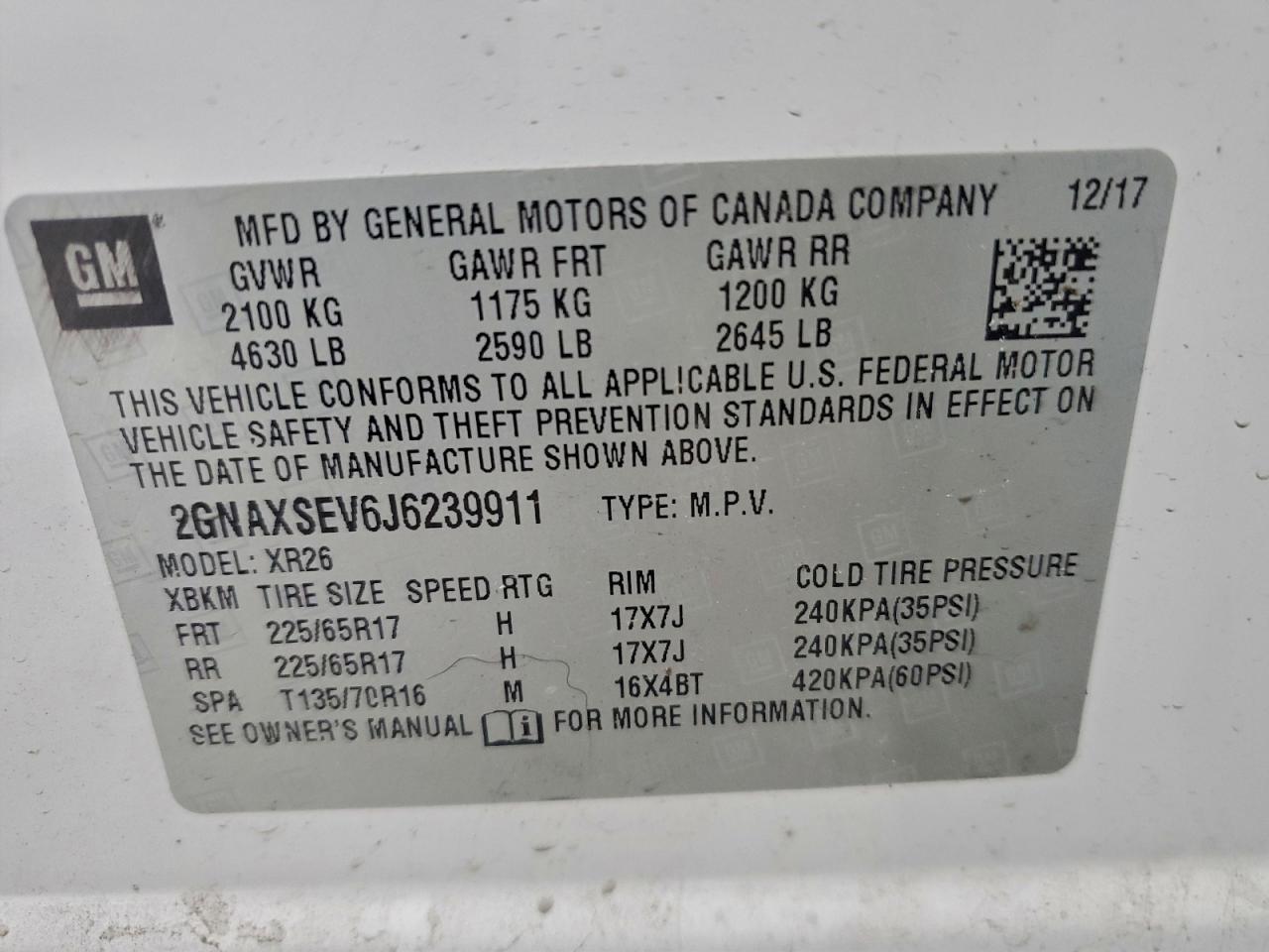 Chevrolet Equinox Lt Image 3