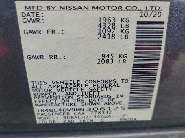 Nissan Altima Sv Image 13