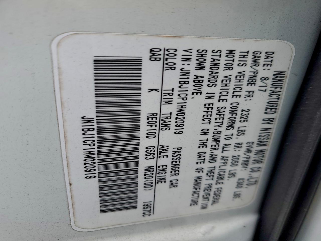 Nissan Rogue S Image 12