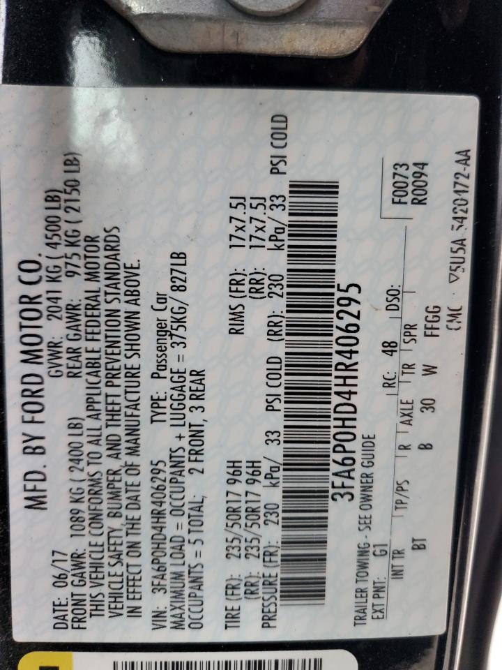 Ford Fusion Se Image 5