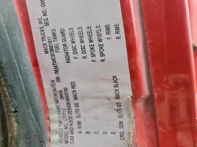 Mack Granite Ctp700 Image 10