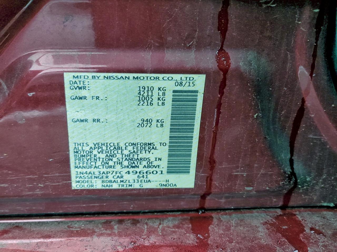 Nissan Altima 2.5 Image 5