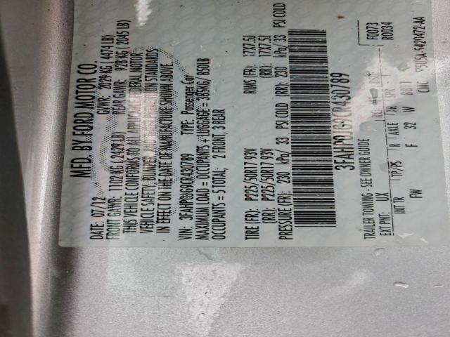 Ford Fusion Sel Image 11