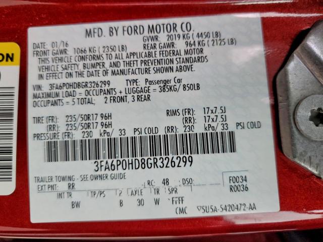 Ford Fusion Se Image 5