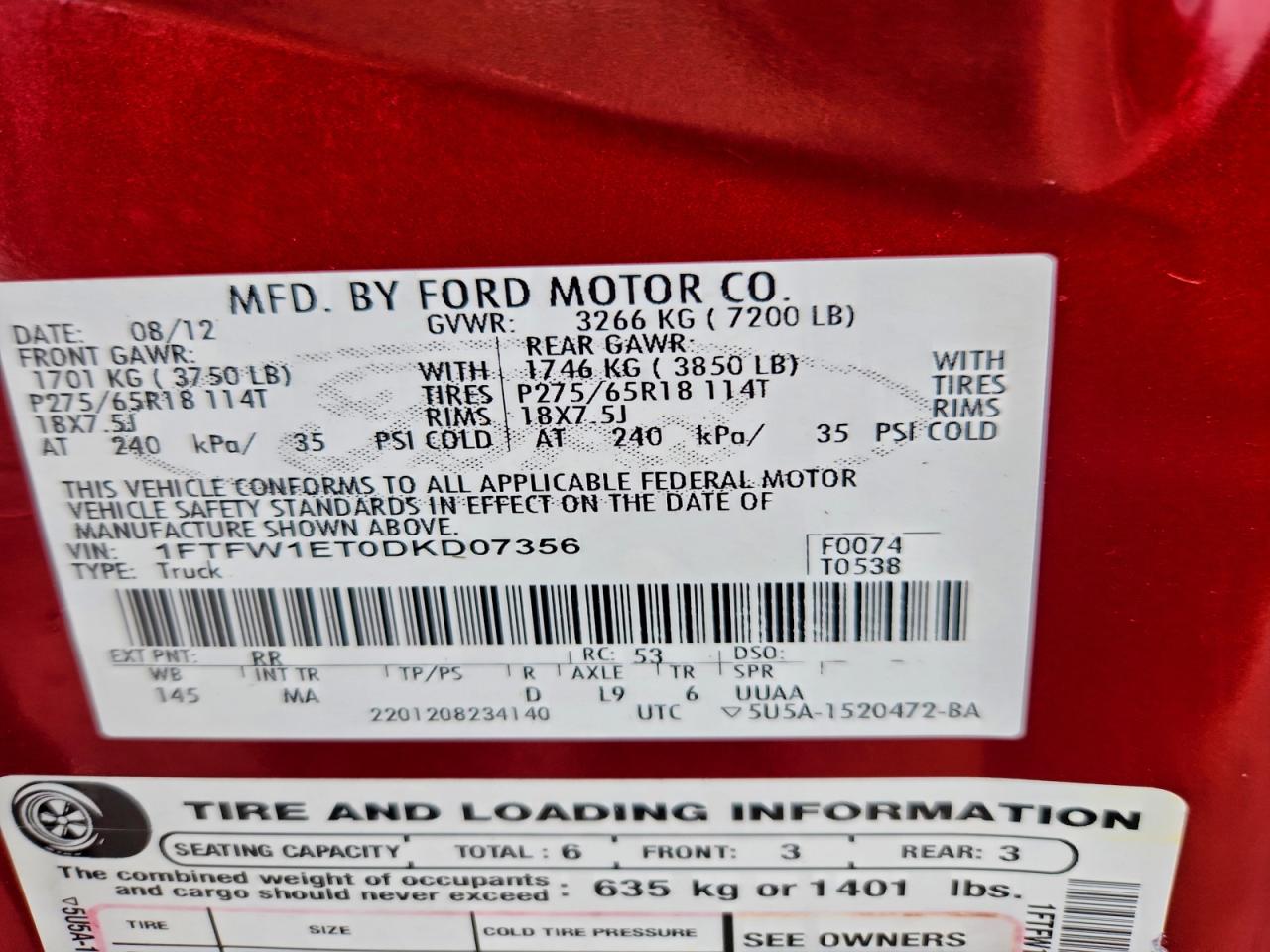 Ford F-150 Supercrew Image 7