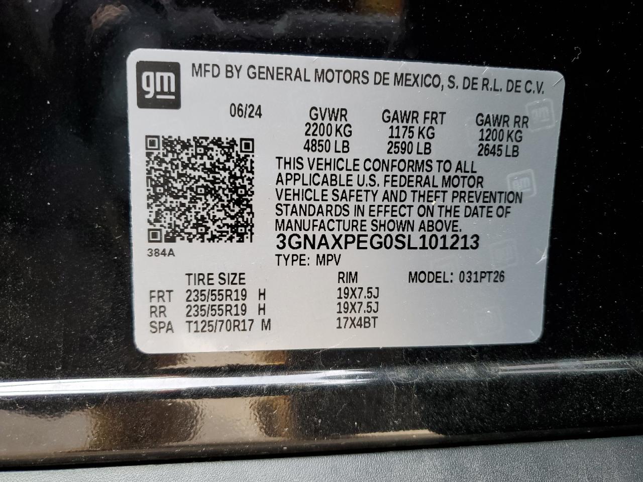 Chevrolet Equinox Lt Image 9