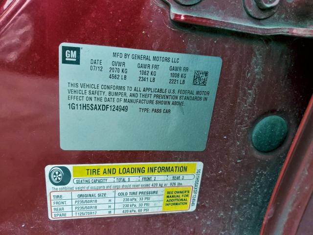 Chevrolet Malibu Ltz Image 13