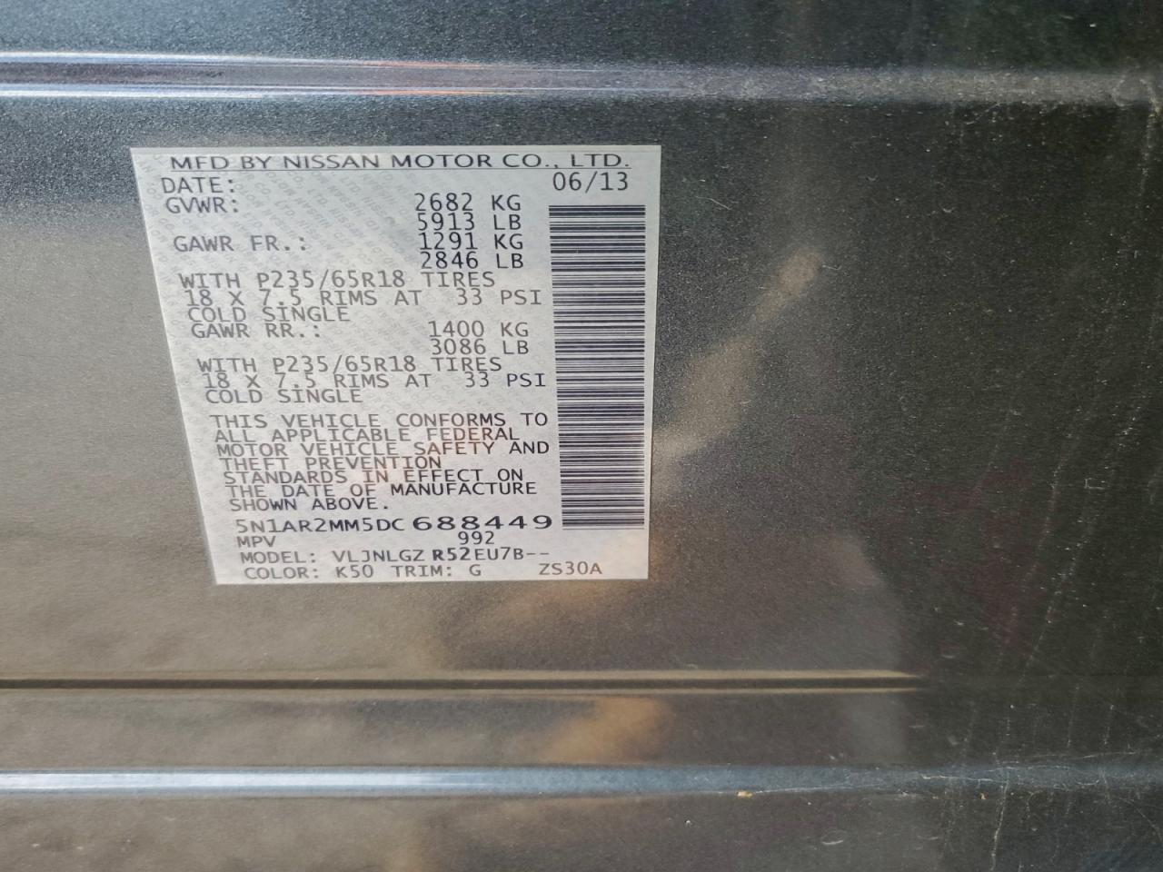 Nissan Pathfinder S Image 11