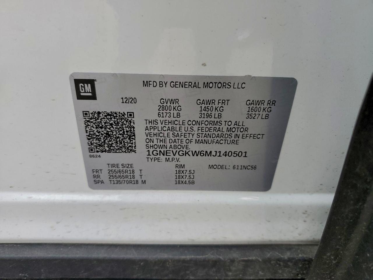 Chevrolet Traverse Lt Image 4