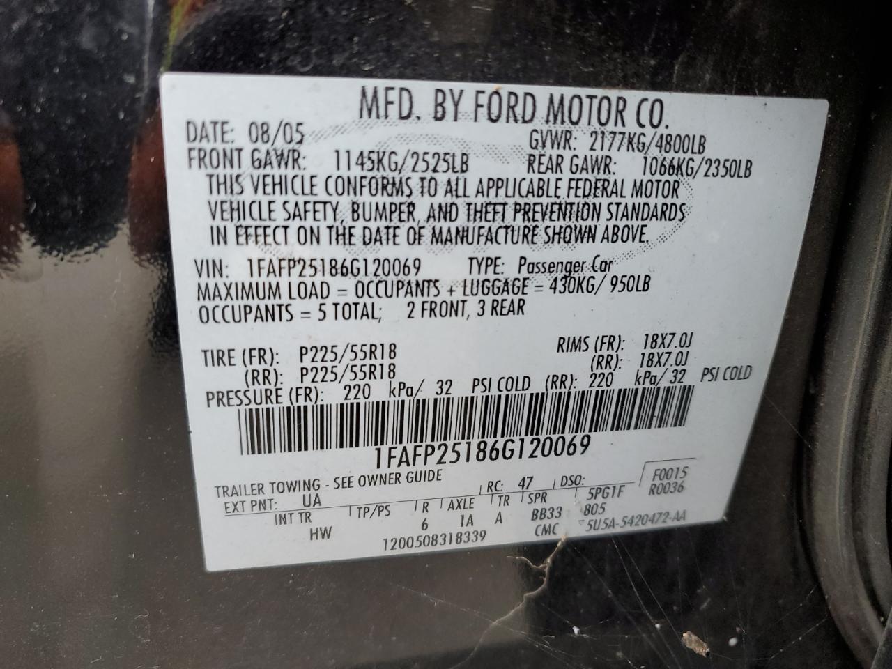 Ford 500 Limited Image 11