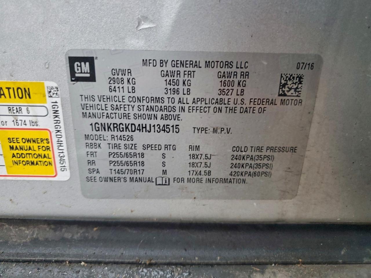 Chevrolet Traverse Lt Image 9