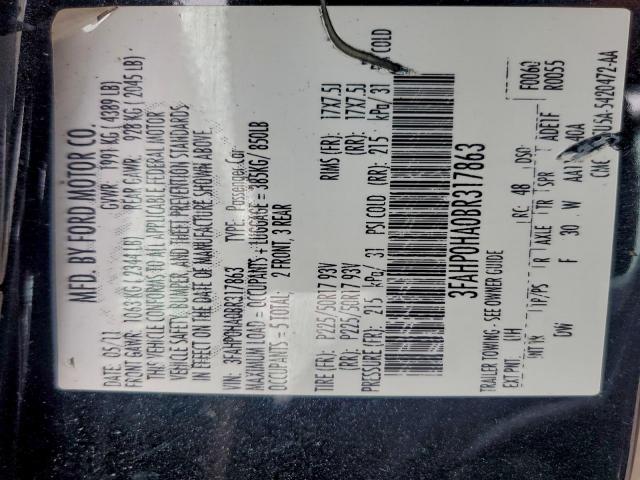 Ford Fusion Se Image 9