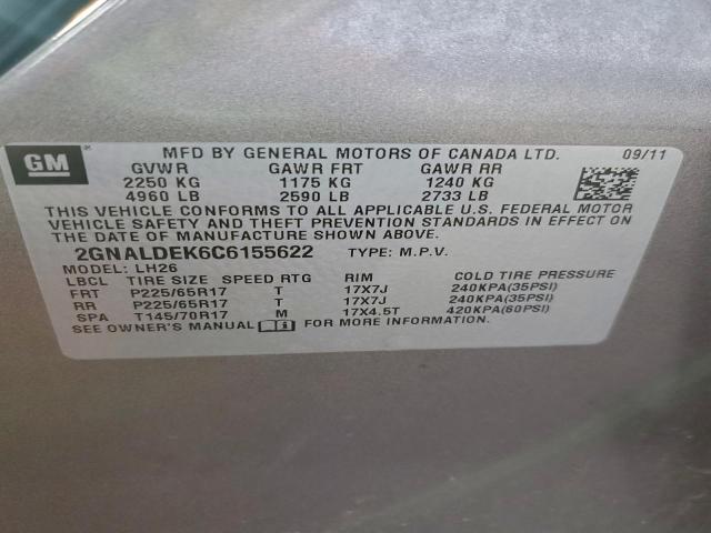 Chevrolet Equinox Lt Image 8