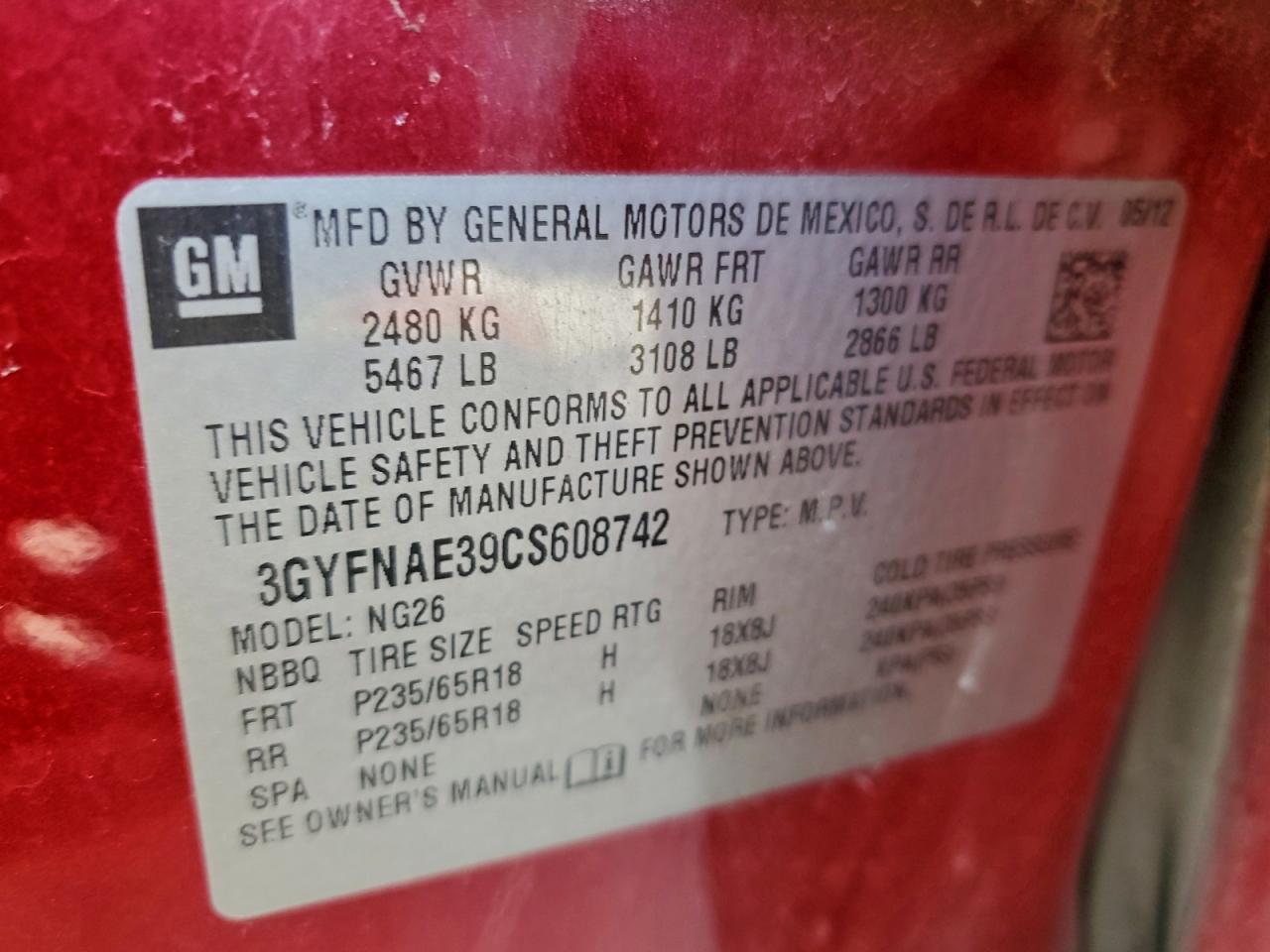 Cadillac SRX Luxury Collection Image 11