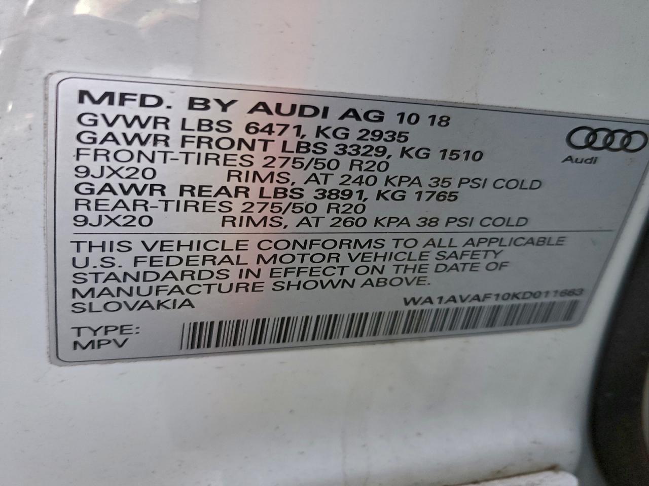 Audi Q8 Premium Image 10