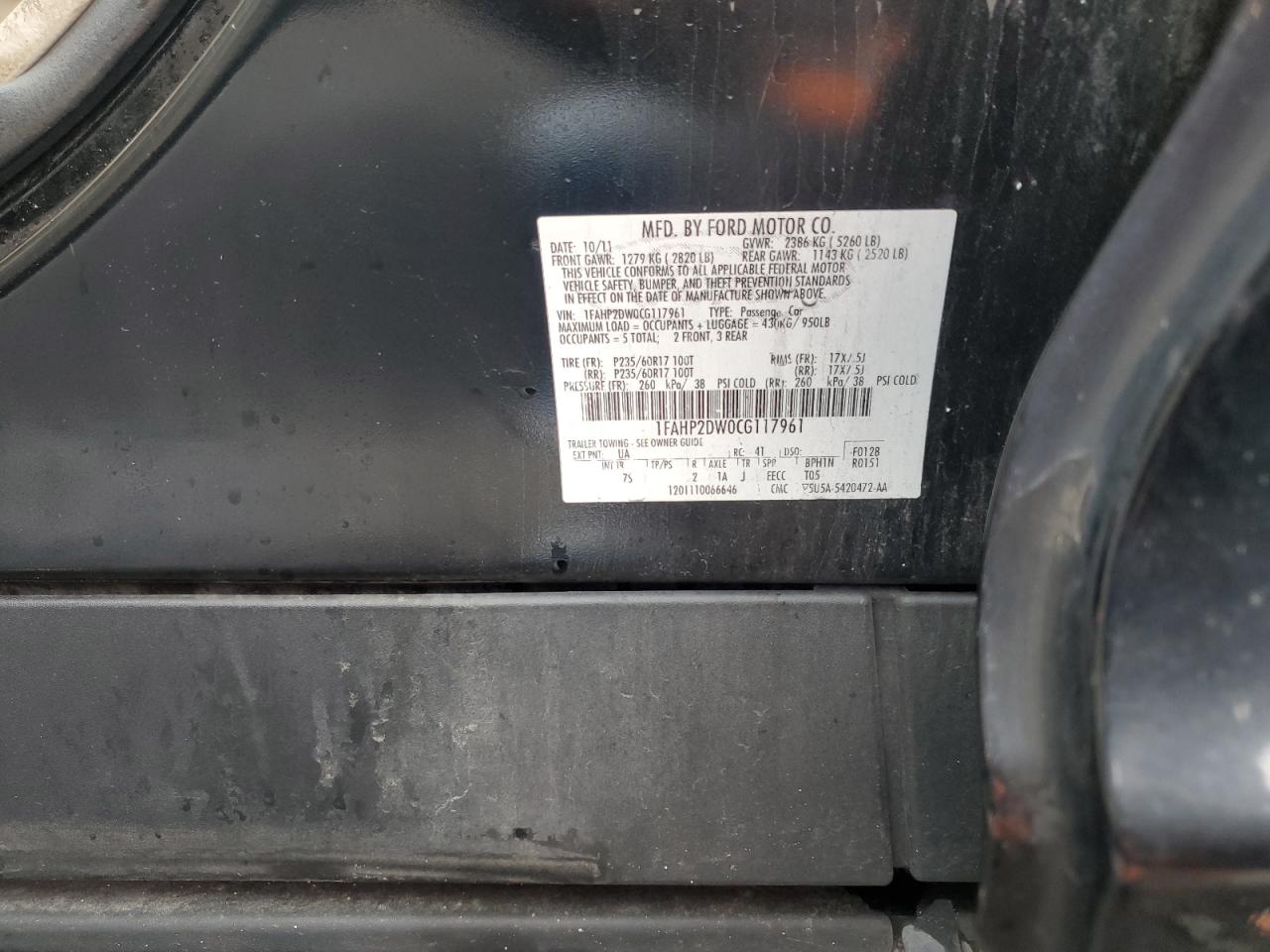 Ford Taurus Se Image 11