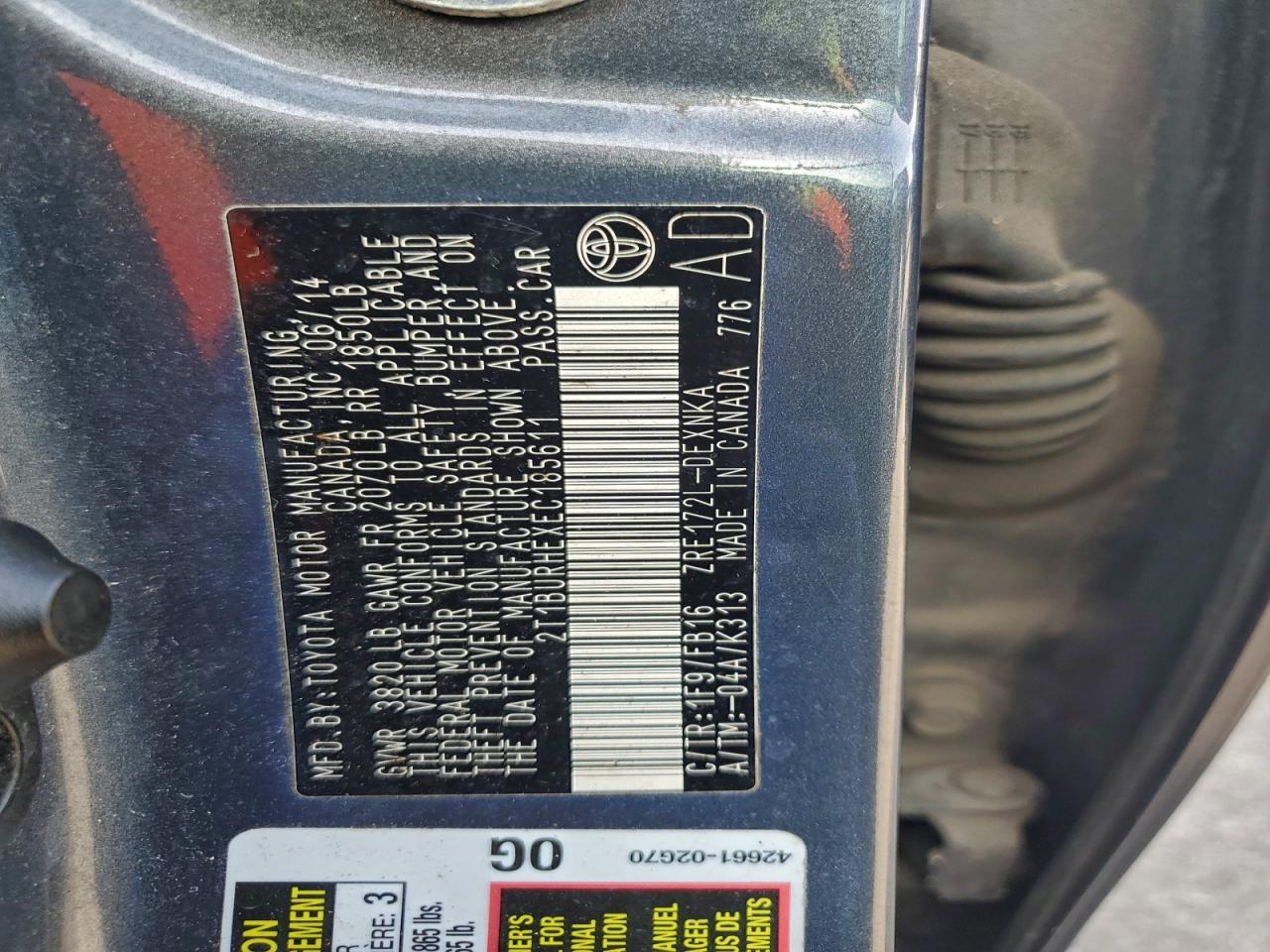 Toyota Corolla L Image 9