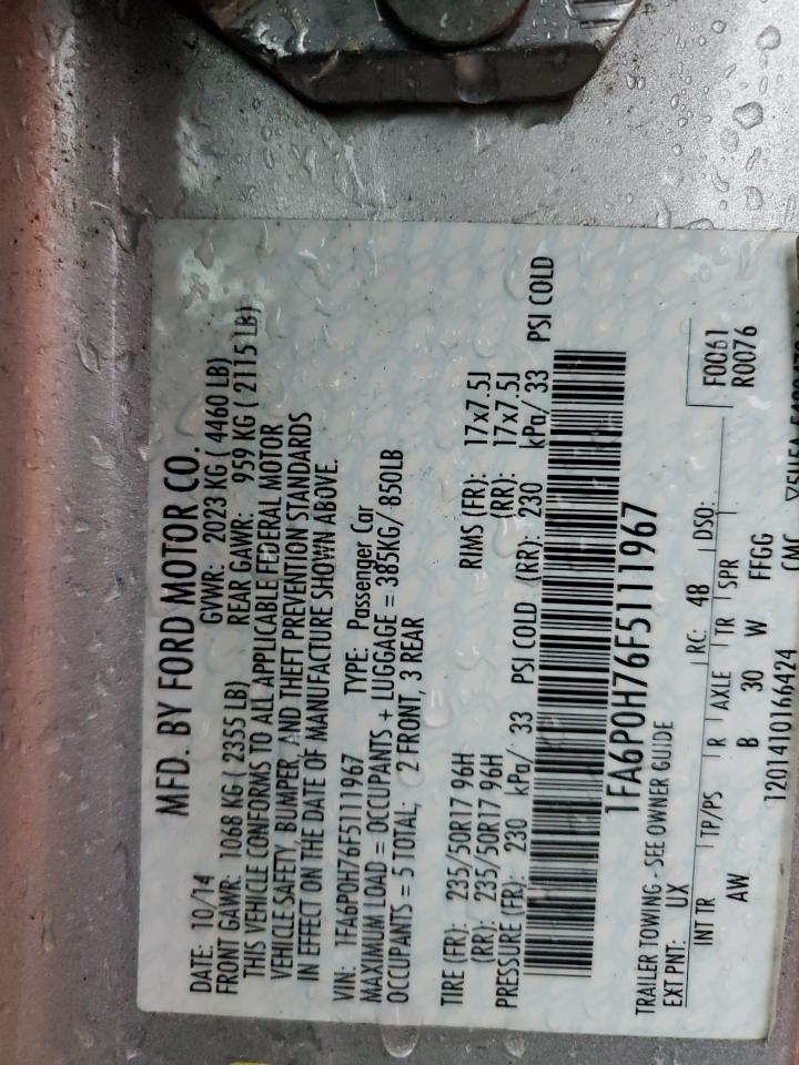 Ford Fusion Se Image 12